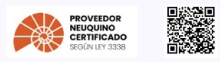 Sello de Proveedor Neuquino Certificado según Ley 3338